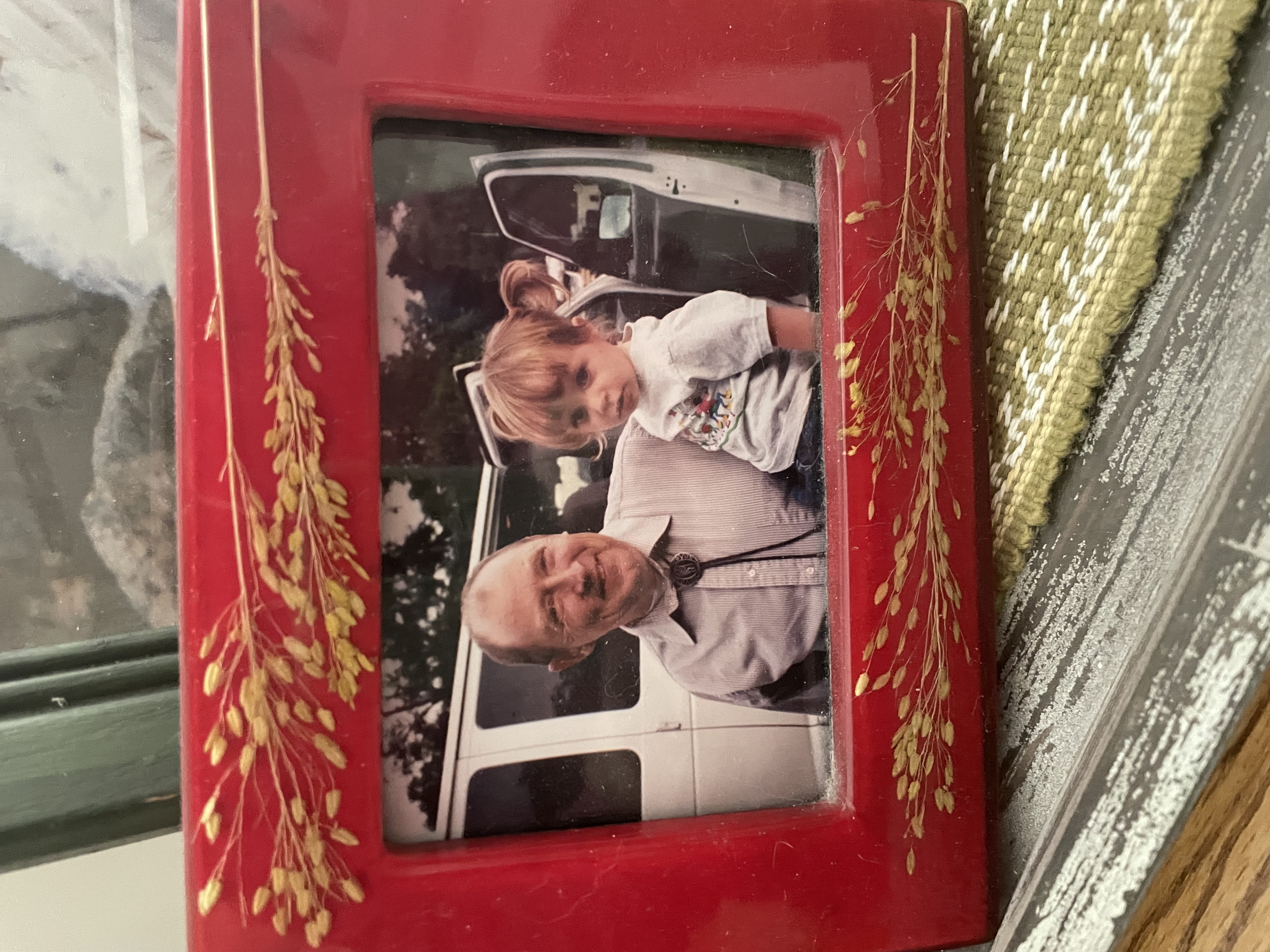 Monica and Baba Picture Frame